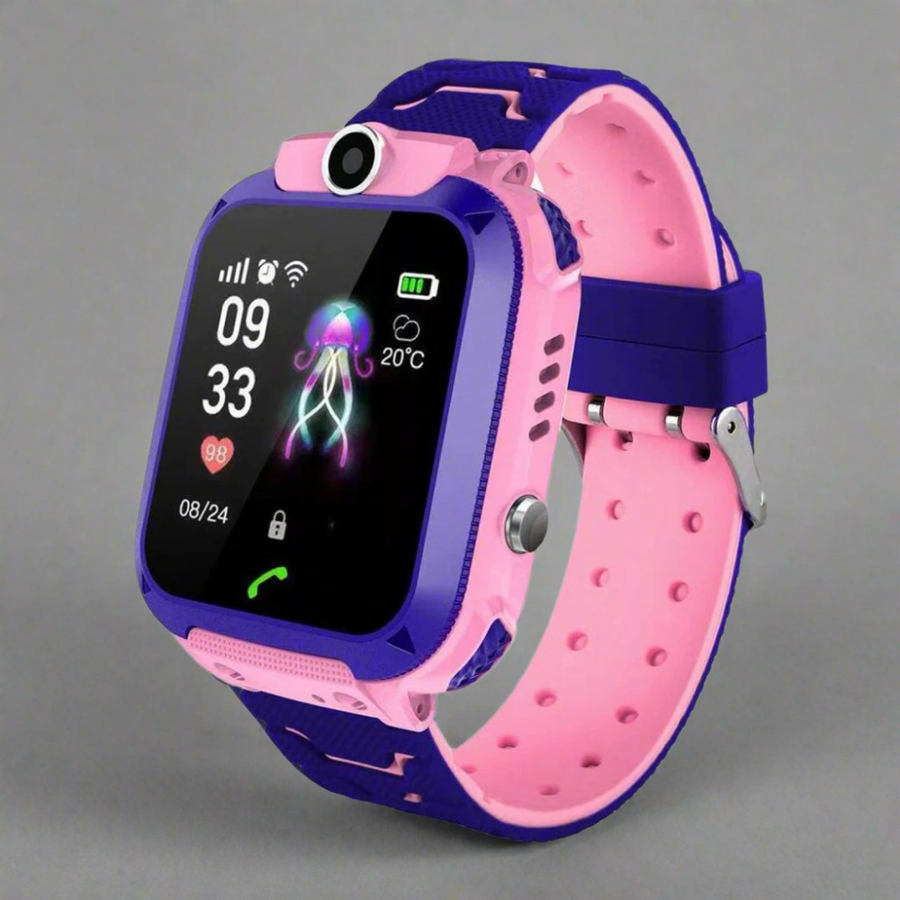 Kids GPS Waterproof Smartwatch SOS Tracker 6