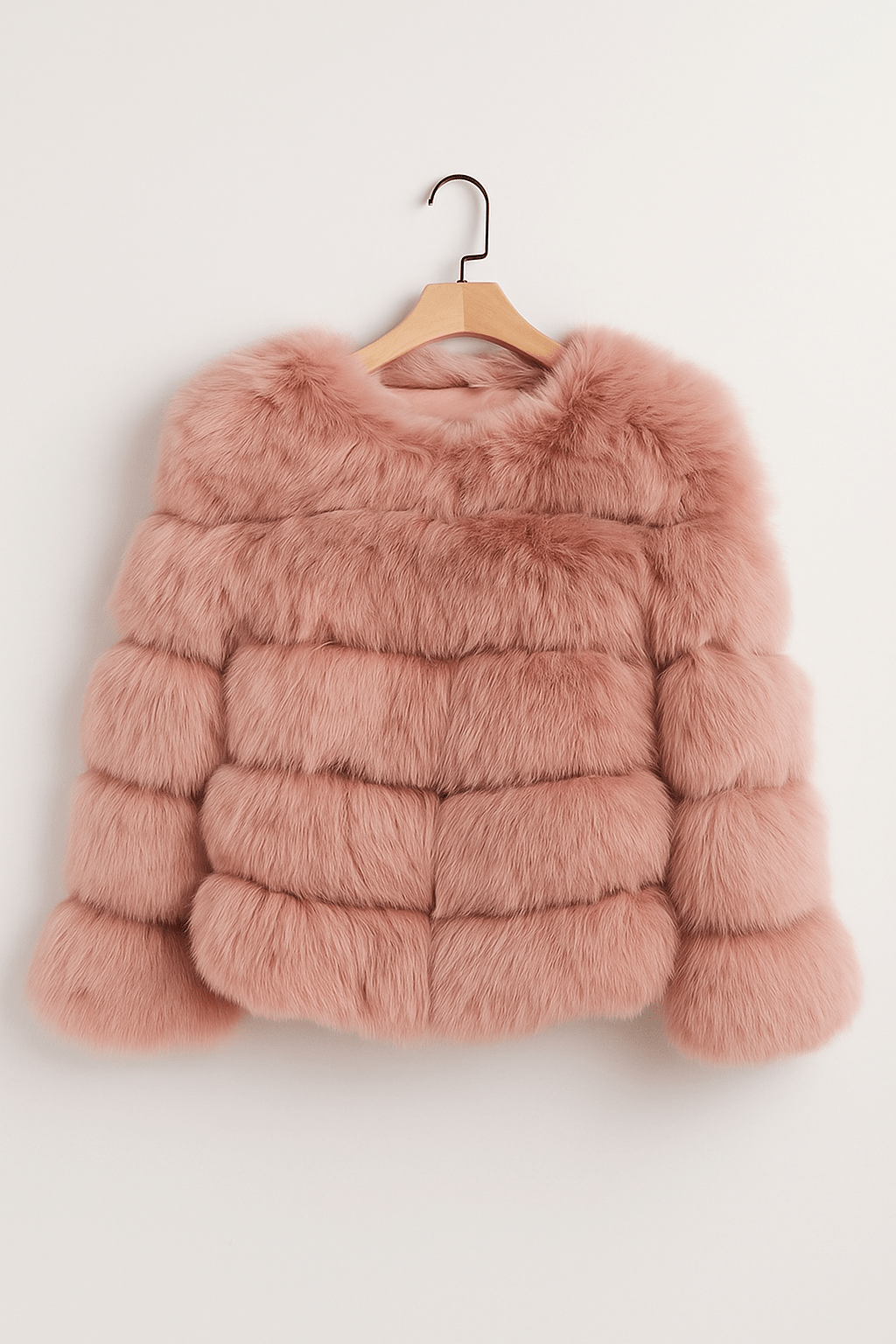 Kirsten Faux Fur Jacket Fluffy Short 3