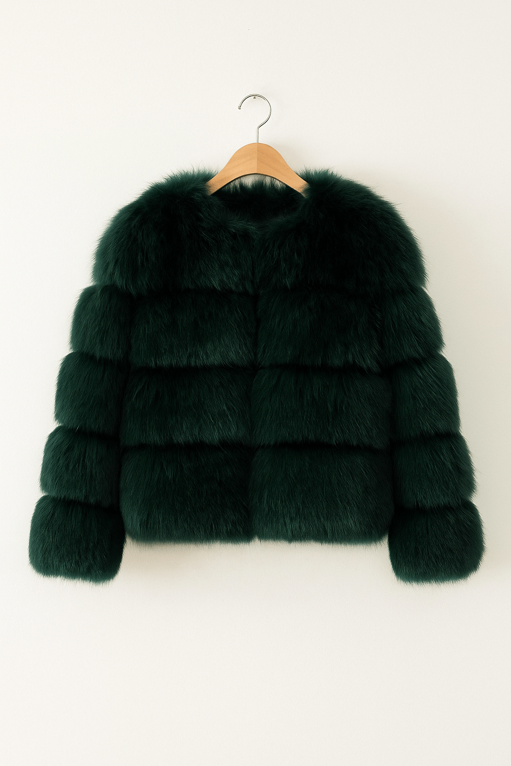 Kirsten Faux Fur Jacket Fluffy Short 5