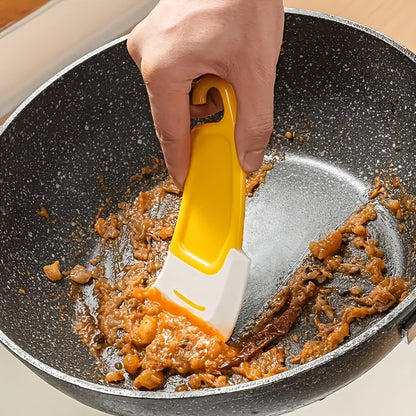 Kitchen Scraper Tool with Non-Stick Plastic Blade 2