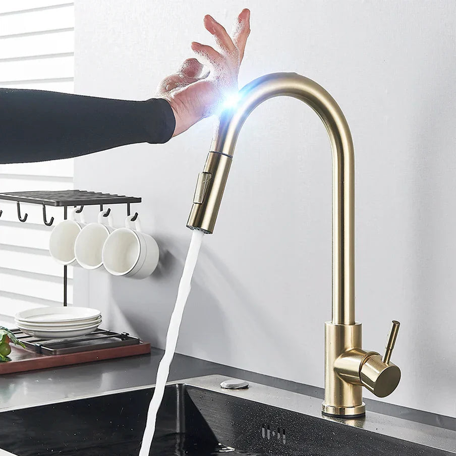 Kitchen Tap with Touch Sensor and Pull Out 1