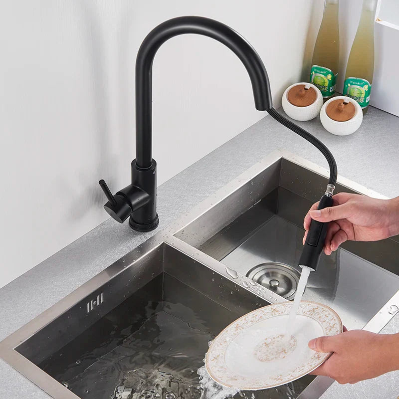 Kitchen Tap with Touch Sensor and Pull Out 5