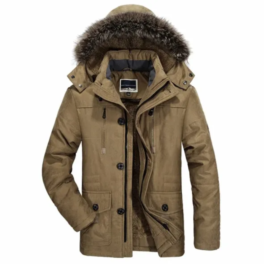 Koen | Men's hooded winter parka 2