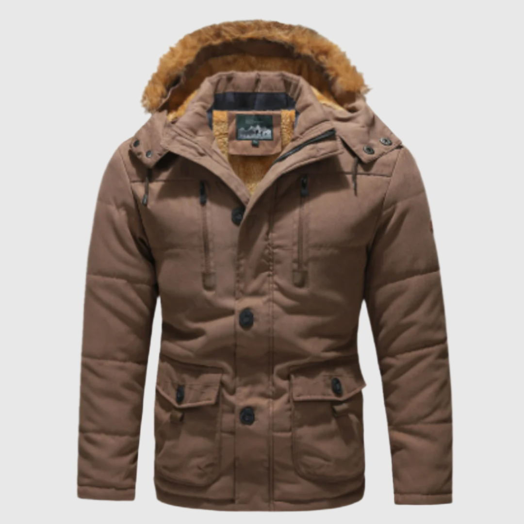 Koen | Men's hooded winter parka 3
