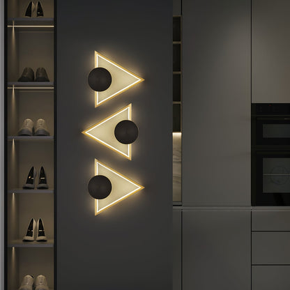 GeoLight – Sleek Geometric Wall Lamp for Contemporary Spaces