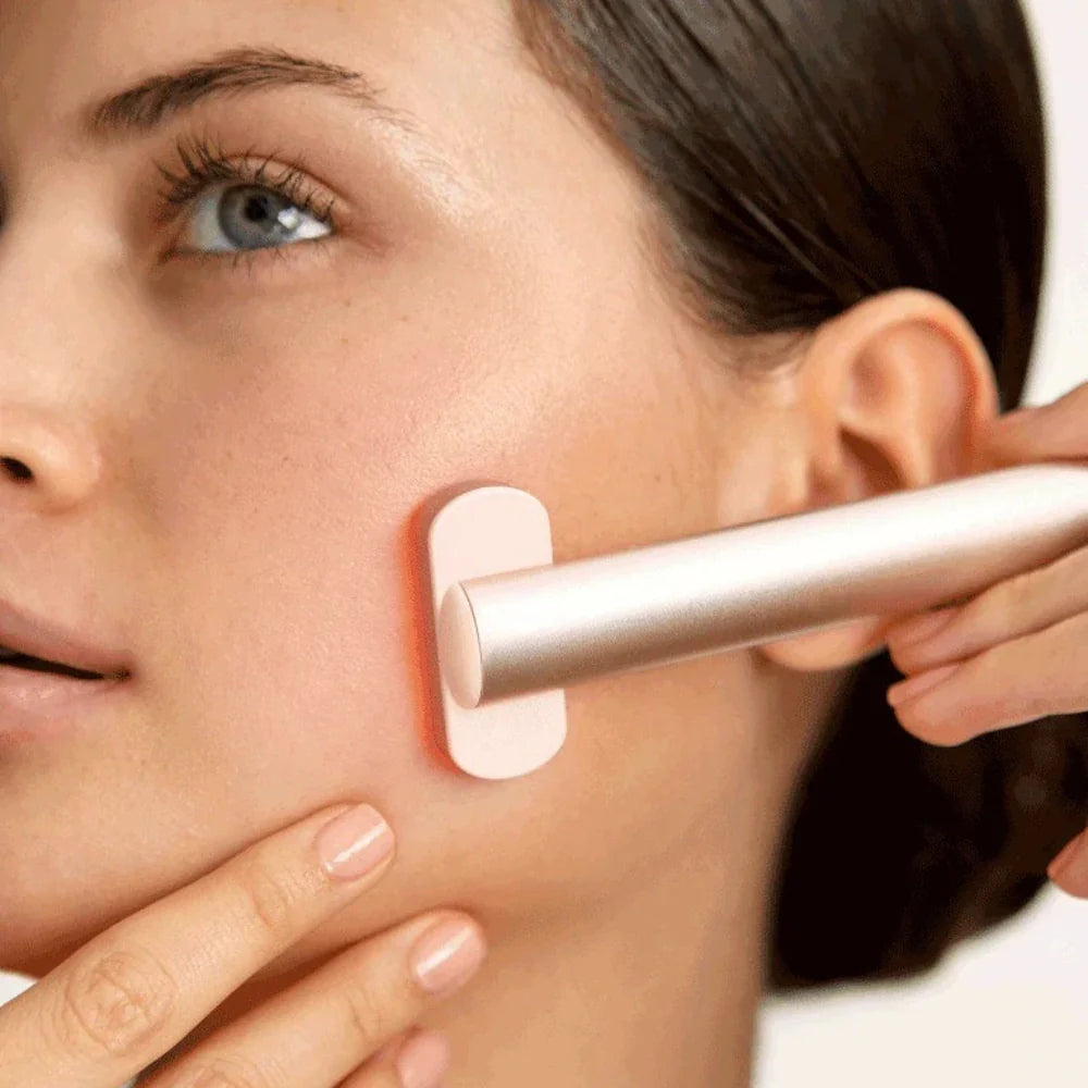 LED Facial Massager Red Light Therapy Device 0