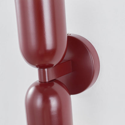 MetalAura – Lámpara de Pared LED Contemporánea