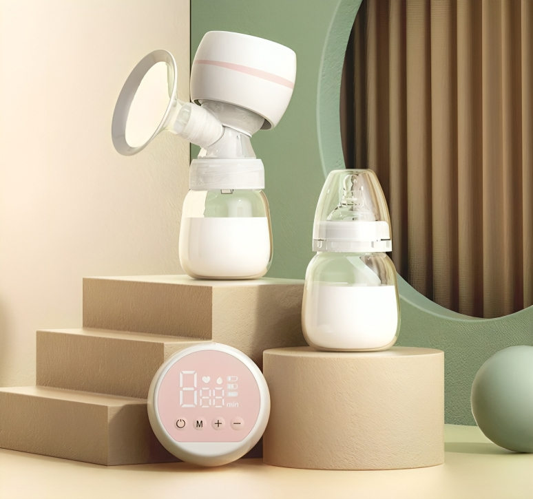 LactaGem | Efficient Portable Hands-Free Wearable Breast Pump for New Mothers 2