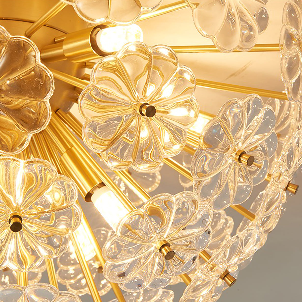 LuxeLamina - Lampe de plafond au design exquis et à l'éclat brillant