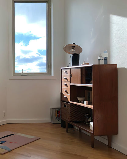 LumeShift – Modern Table Lamp with Adjustable Shade