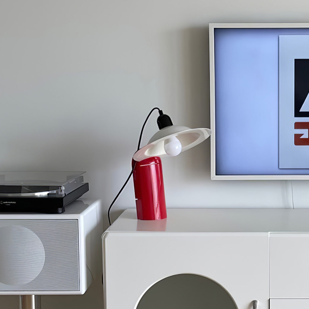 LumeShift – Modern Table Lamp with Adjustable Shade