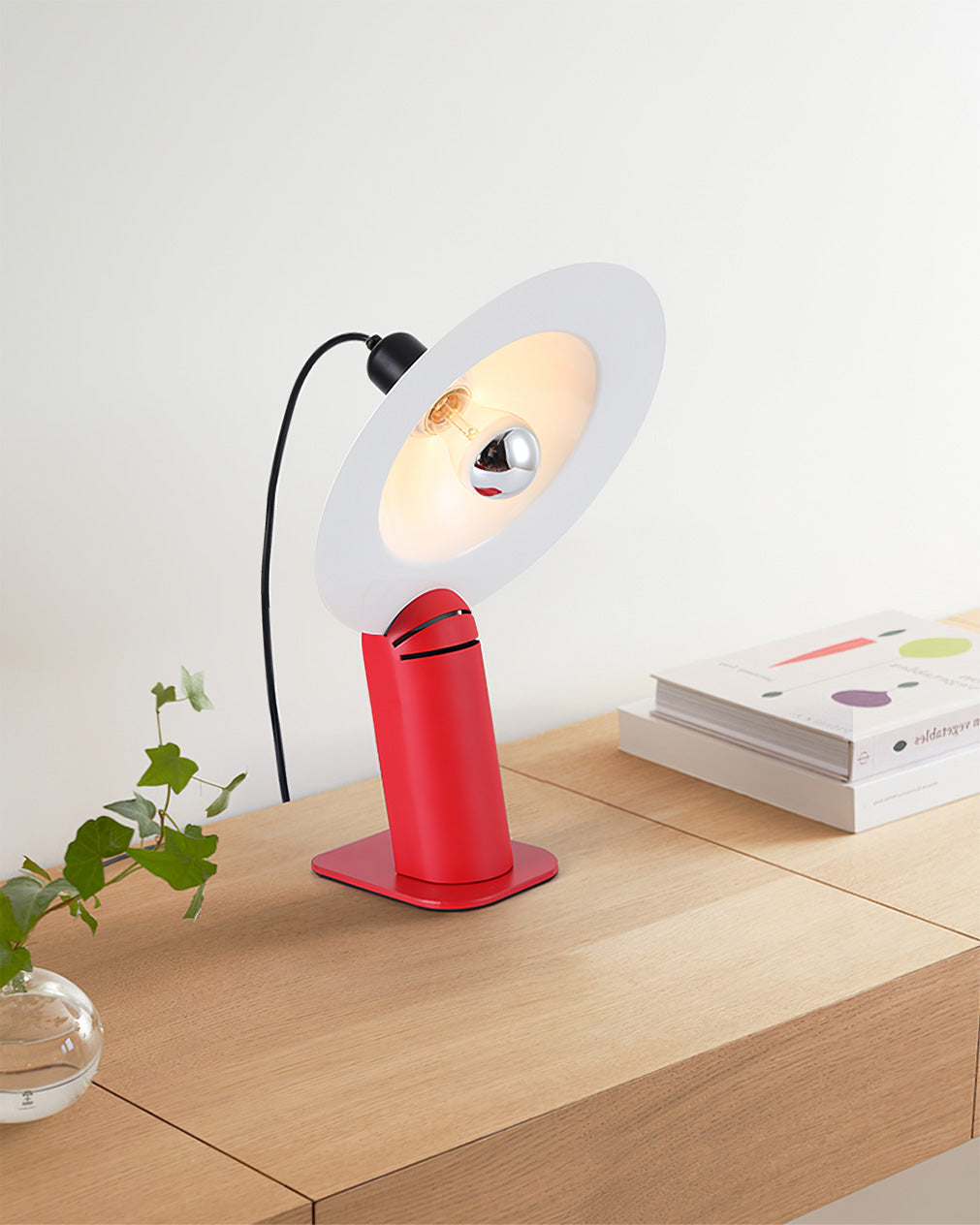 LumeShift – Modern Table Lamp with Adjustable Shade