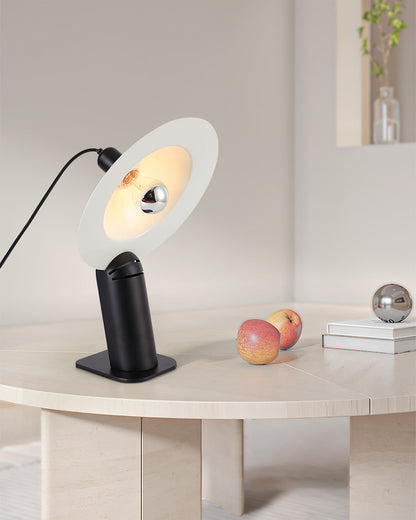 LumeShift – Modern Table Lamp with Adjustable Shade