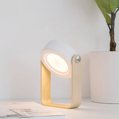 GlowLantern - Elegant Portable Table Lamp with Cozy Illumination