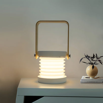GlowLantern - Elegant Portable Table Lamp with Cozy Illumination