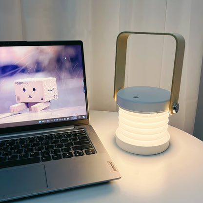 GlowLantern - Elegant Portable Table Lamp with Cozy Illumination