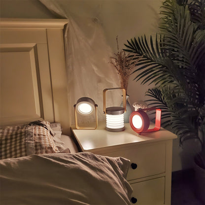 GlowLantern - Elegant Portable Table Lamp with Cozy Illumination