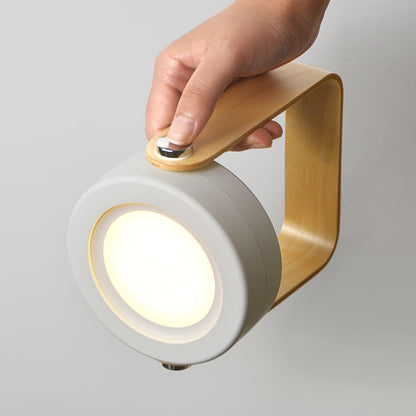 GlowLantern - Elegant Portable Table Lamp with Cozy Illumination