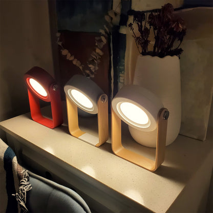 GlowLantern - Elegant Portable Table Lamp with Cozy Illumination