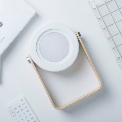 GlowLantern - Elegant Portable Table Lamp with Cozy Illumination