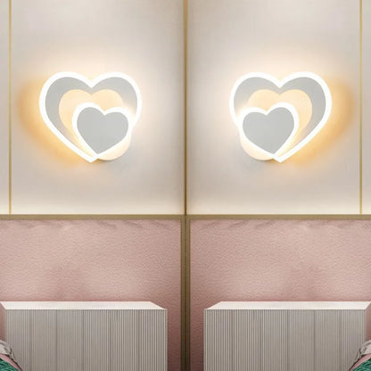 HeartGlow – Elegancka Lampa Ścienna