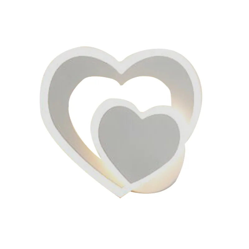 HeartGlow – Elegancka Lampa Ścienna