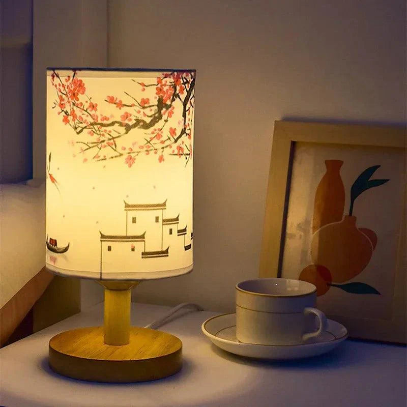 VibeGlow - Modern Japandi Table Lamp with Elegance