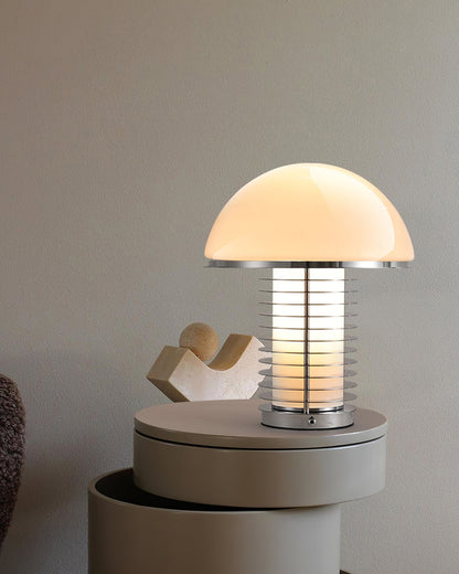 SubtleGlow - Lámpara de Mesa Moderna con Iluminación Suave y Acabado Refinado