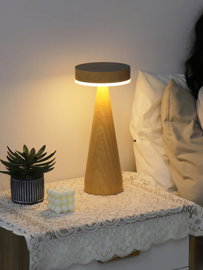 CoastalLuxe - Lampe de table avec fonction rechargeable et inspiration maritime