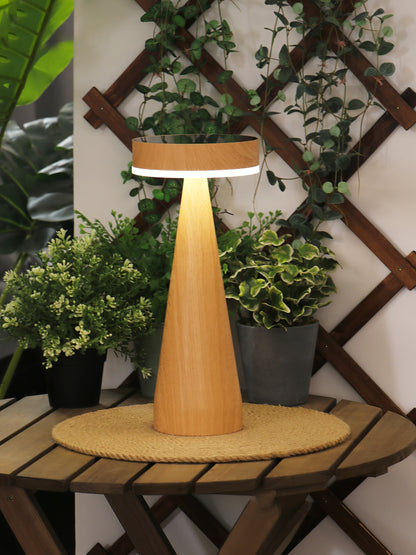 CoastalLuxe - Lampe de table avec fonction rechargeable et inspiration maritime