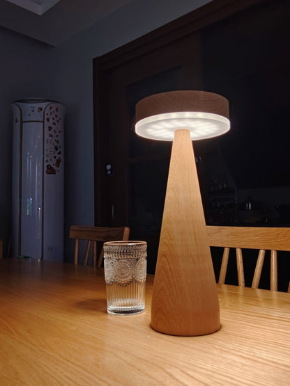 CoastalLuxe - Lampe de table avec fonction rechargeable et inspiration maritime