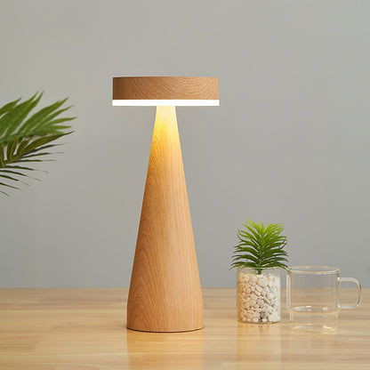 CoastalLuxe - Lampe de table avec fonction rechargeable et inspiration maritime