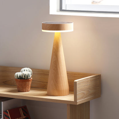 CoastalLuxe - Lampe de table avec fonction rechargeable et inspiration maritime