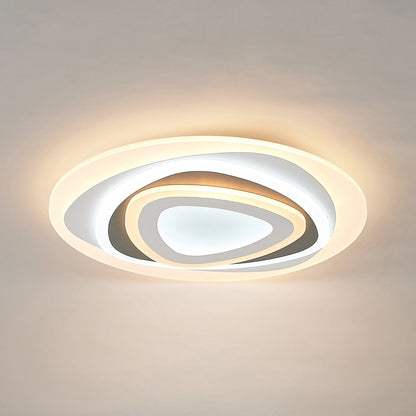 Lightrix | Modern Adjustable LED Flush Mount Ceiling Light Fixture 0
