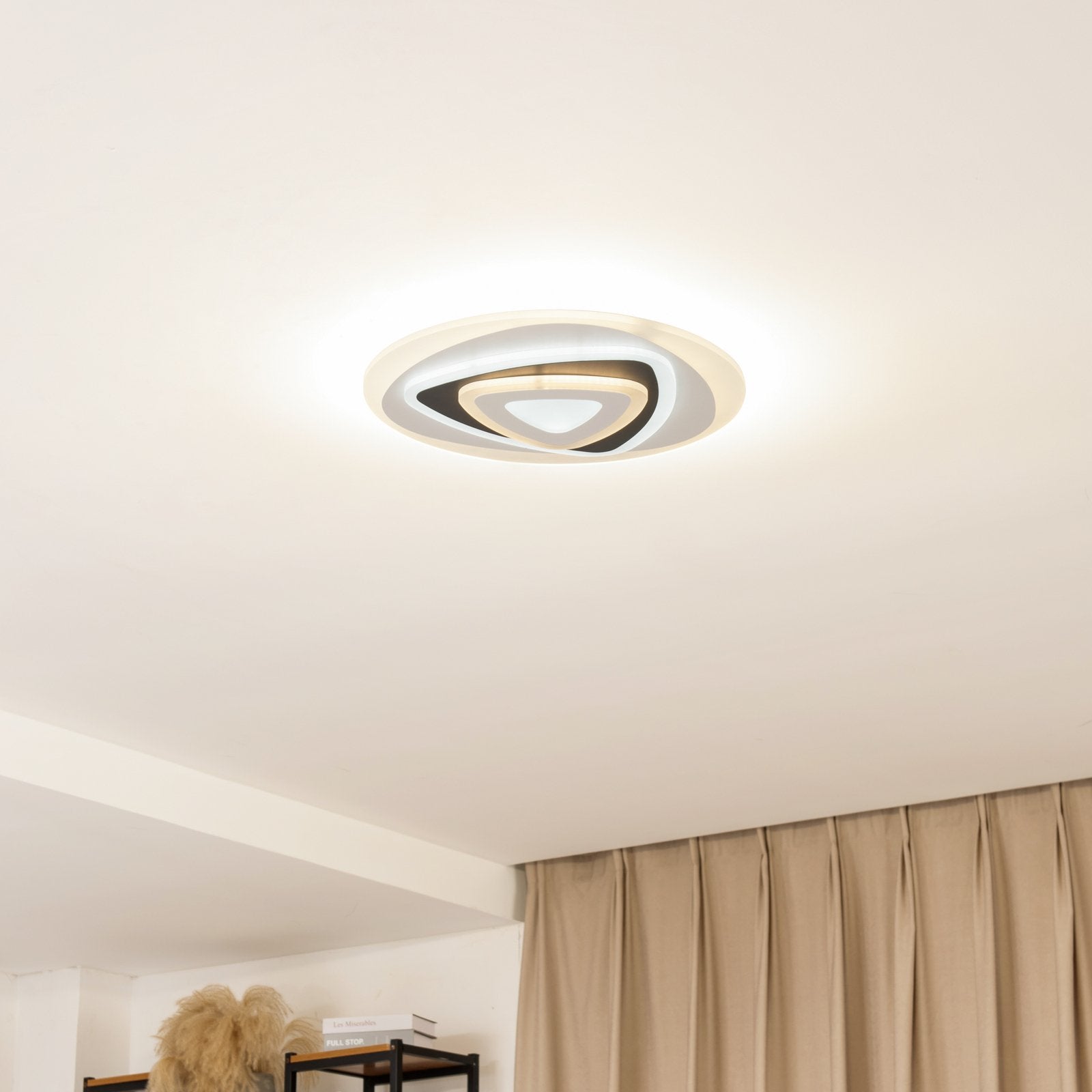 Lightrix | Modern Adjustable LED Flush Mount Ceiling Light Fixture 1