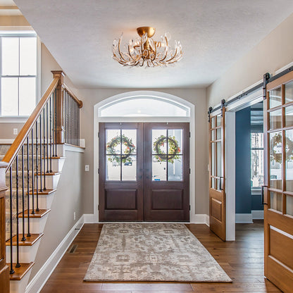 LindsayAura - Lampa sufitowa o wyrafinowanym designie i ciepłym świetle