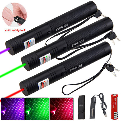 Long-Range Rechargeable Laser Pointer for Outdoor Use 8