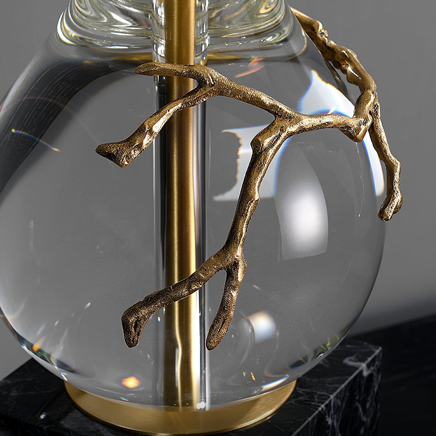 LoraLuxe - Lampe de Bureau en Pierre