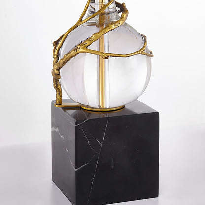 LoraLuxe - Lampe de Bureau en Pierre