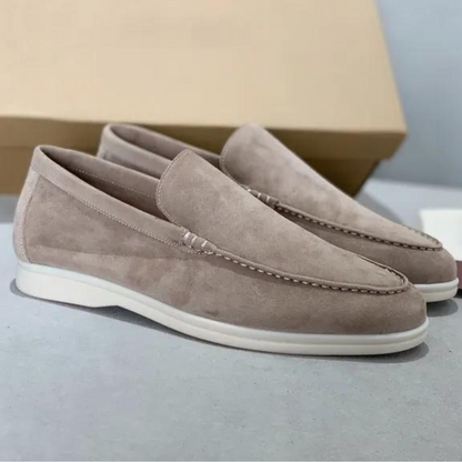 Variant image for Herren Slipper Braun Größe 42 Wildleder - Bequeme Loafer für Eleganz und Stil-1