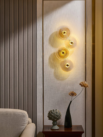 LotusGlow – Modern Lotus Flower Wall Light for Serenity