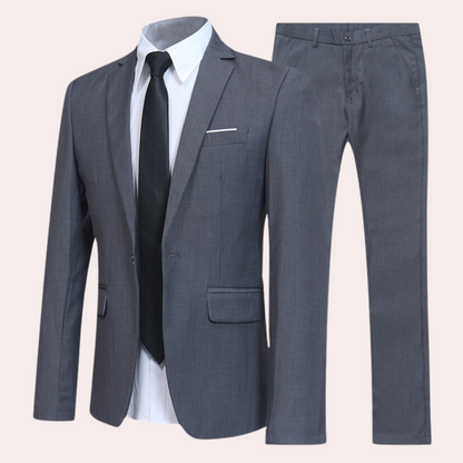 Variant image for Lucas Men's Slim Fit Summer Suit - Stylish Wedding Suit for Men, Blazer & Pants Set-7
