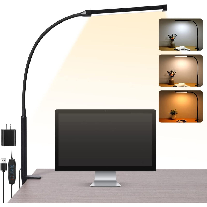 LumaFlex | Versatile Adjustable LED Desk Lamp with USB Adapter 0