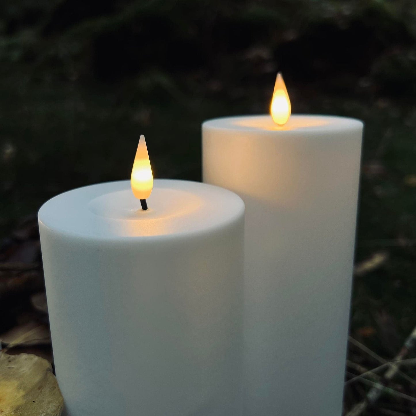 LumaGlow | Elegant Weather-Resistant LED Flameless Candle Set with Remote 1