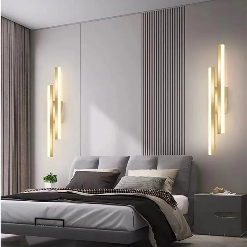 LumiGlow Modern LED Wall Light: Elegant Minimalist Lamp for Hallways & Living Rooms 3