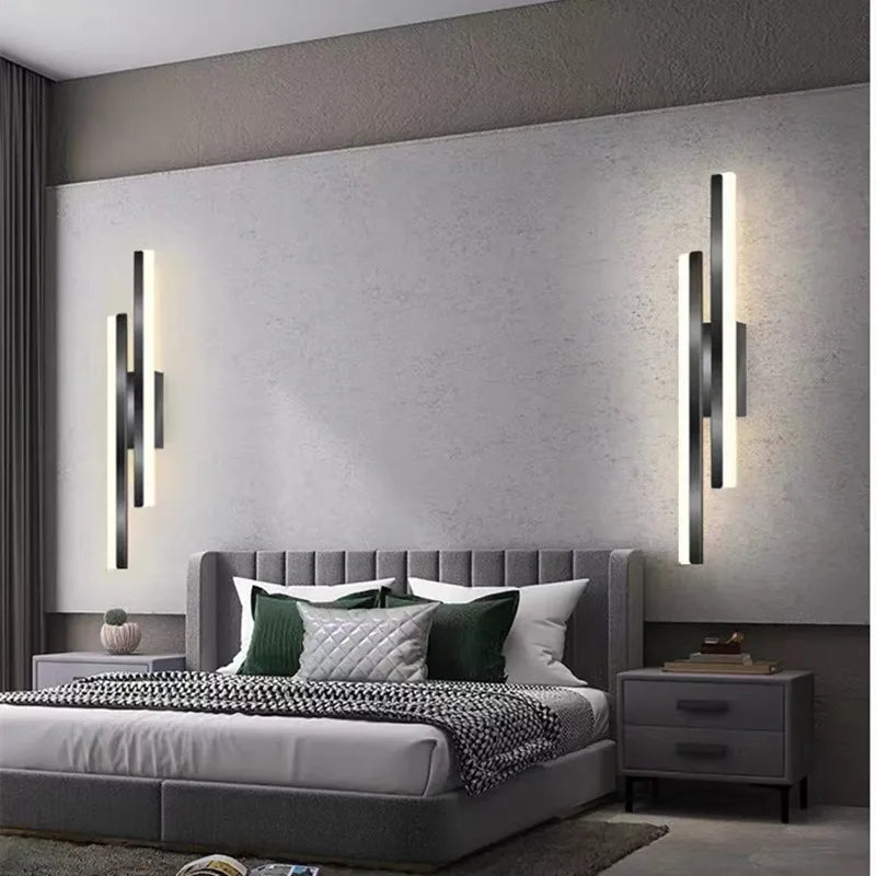 LumiGlow Modern LED Wall Light: Elegant Minimalist Lamp for Hallways & Living Rooms 6