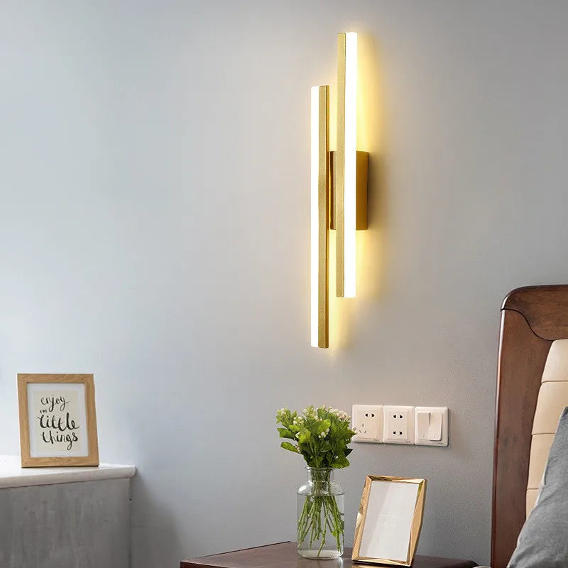 LumiGlow Modern LED Wall Light: Elegant Minimalist Lamp for Hallways & Living Rooms 9