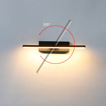 LuminaFlex | Elegant Adjustable LED Rotating Wall Lamp for Bedroom 1