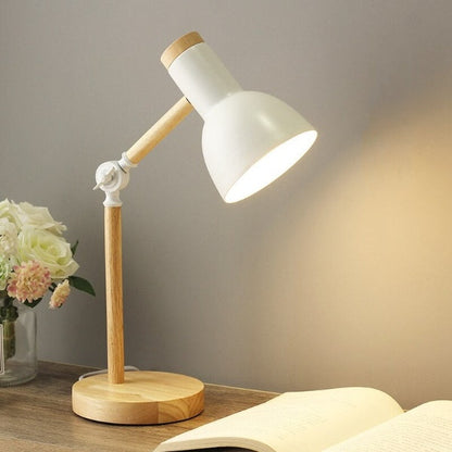 LuminaWood | Stylish Minimalist LED Adjustable Desk Lamp 2