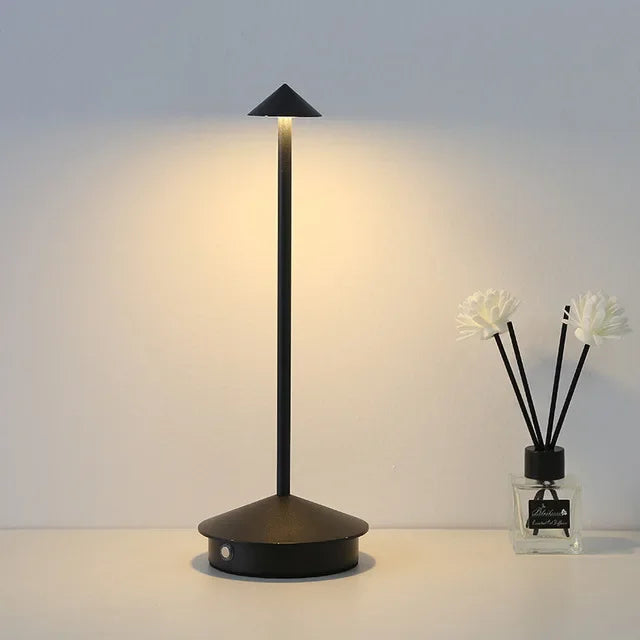 Luminara | Modern Touch-Controlled Rechargeable Table Lamp 0